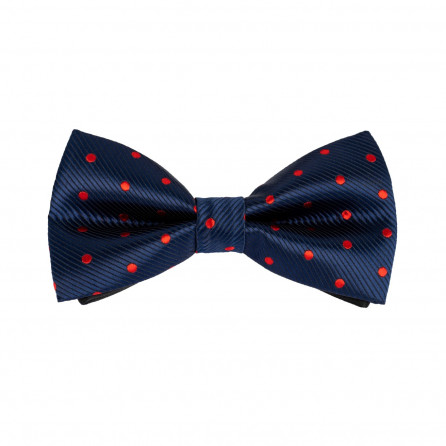 Navy Red Dots